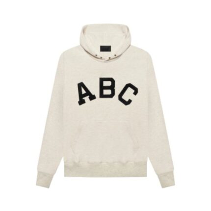 Elevate your streetwear game with Fear of God Essentials ABC Hoodie—a perfect blend of comfort and style for the modern fashion enthusiast."