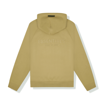 "Radiate warmth and style in Fear of God Essentials Amber Hoodie—a perfect blend of comfort and streetwear sophistication for a modern wardrobe."