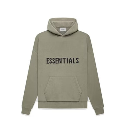 "Fear of God Essentials Knit Pullover Hoodie in Pistachio: Elevate your casual style with this refreshing pistachio green hoodie from Fear of God Essentials. The unique color adds a touch of vibrancy to the classic design. Embrace both comfort and fashion effortlessly with this essential piece for a contemporary urban look."