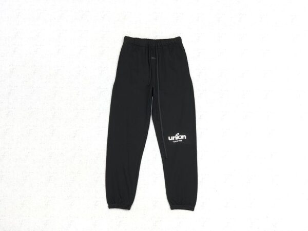 essentials-x-union-black-sweatpants