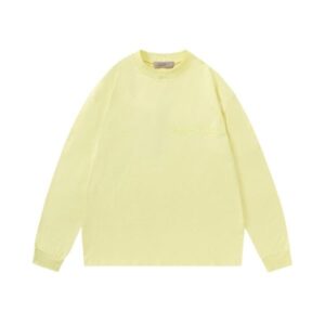 essentials-casual-sweatshirt-yellow