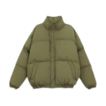 essentials-puffer-jacket-army-green